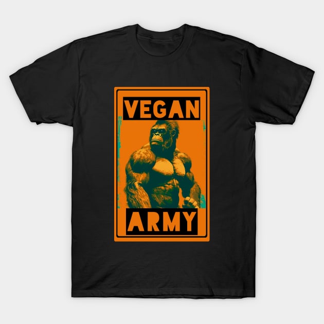 vegan bodybuilding T-Shirt by Choc7.YT